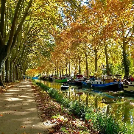 Maison/parking Privé/piscine/wifi/canal Du Midi Appartamento Béziers