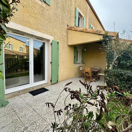 Maison/parking Prive/piscine/wifi/canal Du Midi Apartment Beziers